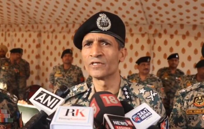 BSF surveillance at the Line of Control against infiltration