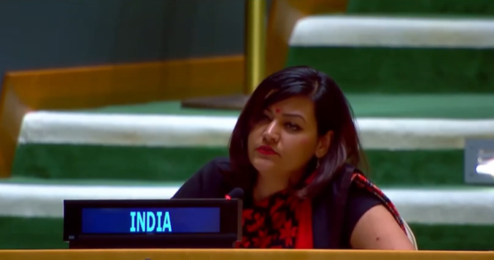 Illustration of diplomatic tensions between India and Pakistan