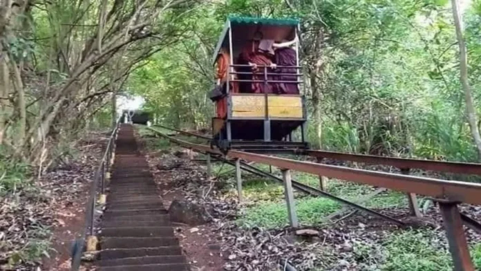 Buddhist monastery in Sri Lanka where the tragic accident occurred
