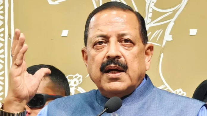 Dr. Jitendra Singh at the launch event in Jammu and Kashmir