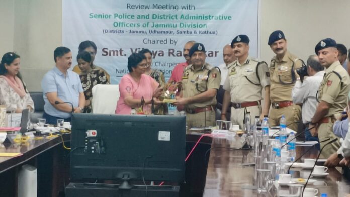 National Commission for Women program in Jammu addressing grievances