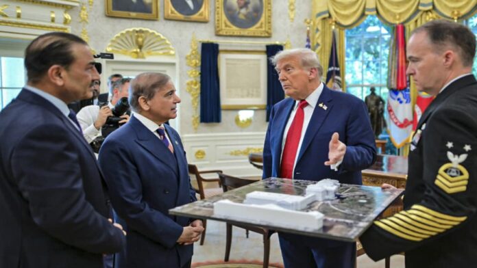 Donald Trump and Shehbaz Sharif discuss Gaza conflict plan