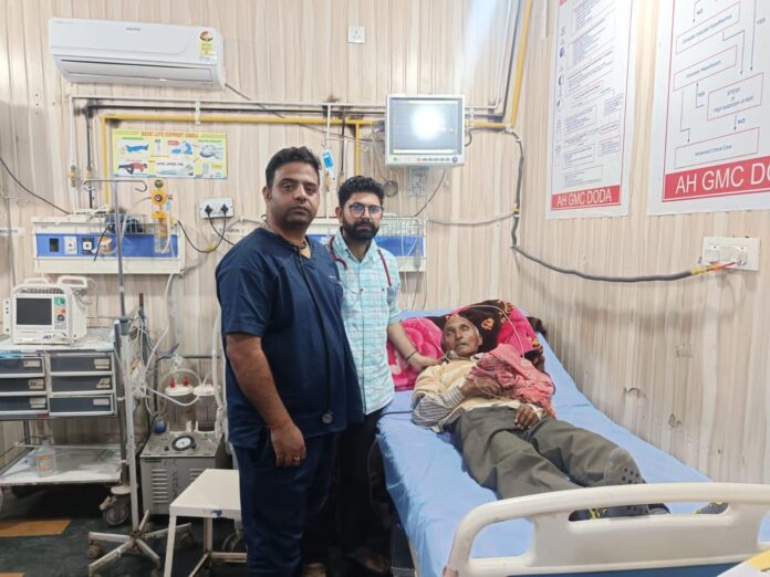 Thrombolysis treatment in Doda hospital for stroke patients
