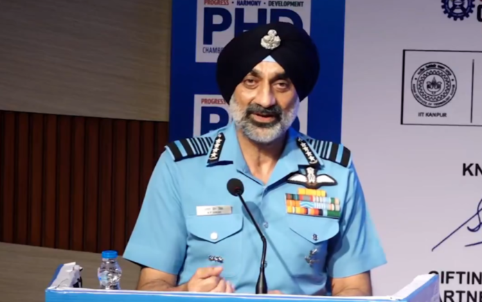 IAF Chief Amar Preet Singh discusses drone innovation
