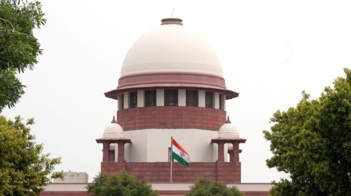 Supreme Court building in New Delhi