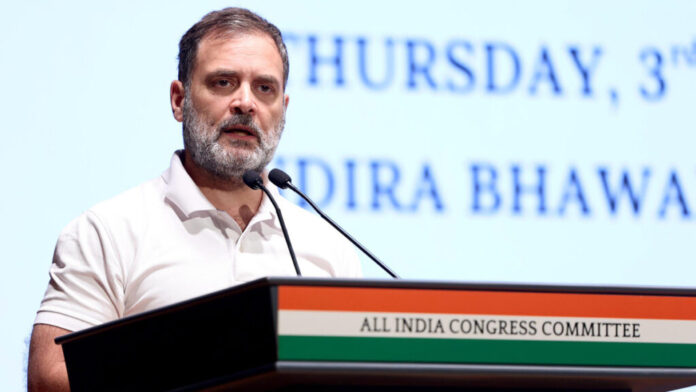 Rahul Gandhi addressing issues of terrorism in India