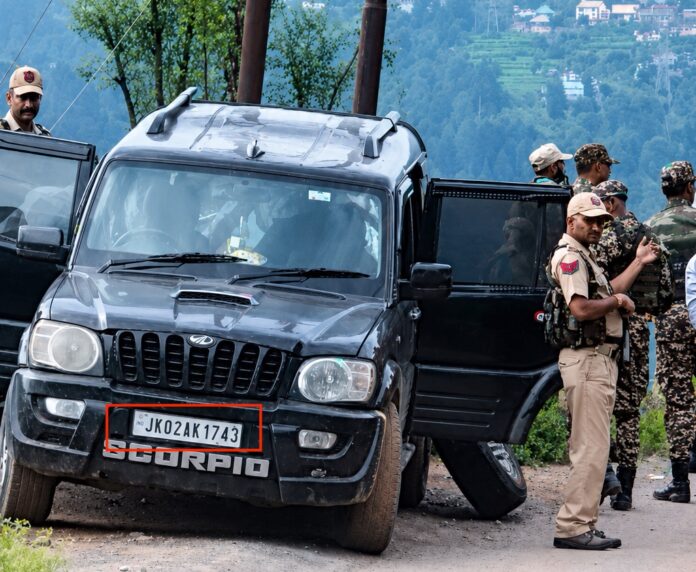 Ramban district police checkpoint vehicle breach incident