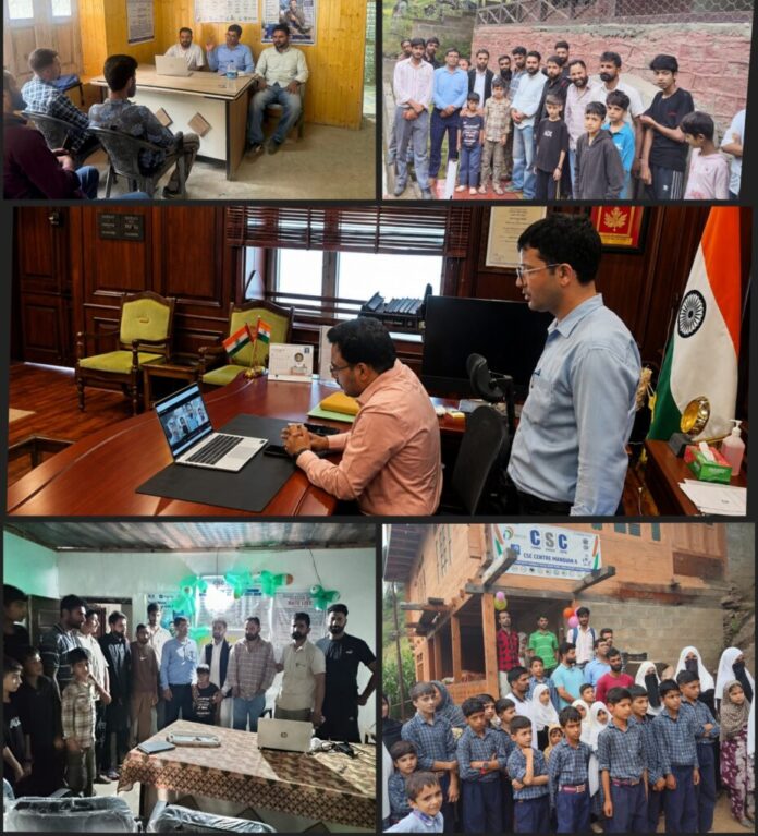 Common Service Centres established in Keran border villages